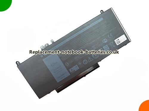 UK Images 1 Of Replacement P48F002 DELL Notebook Battery 7FR5J 8260mAh, 62Wh For Sale In UK