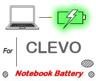 UK Replacement CLEVO laptop battery , CLEVO notebook computer batteries