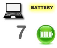 7 series laptop battery, notebook computer batteries