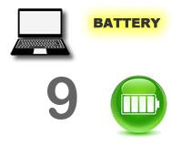 9 series laptop battery, notebook computer batteries