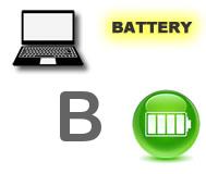 B series laptop battery, notebook computer batteries