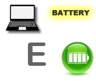 E series laptop battery, notebook computer batteries