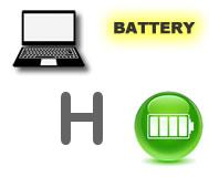 H series laptop battery, notebook computer batteries