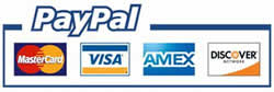 We accept Paypal and credit cart